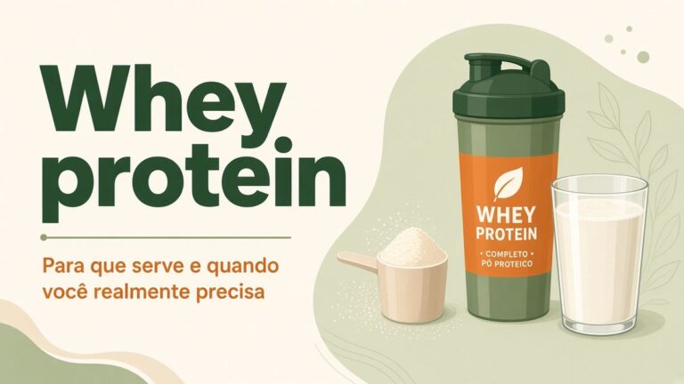 Whey protein: para que serve e quando você realmente precisa