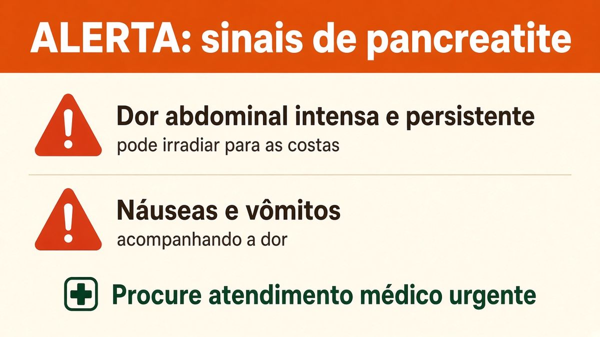 Alerta Anvisa: sinais de pancreatite por uso de canetas emagrecedoras — dor abdominal intensa, náuseas e vômitos; procure atendimento urgente